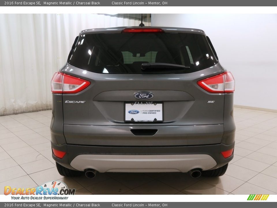 2016 Ford Escape SE Magnetic Metallic / Charcoal Black Photo #15
