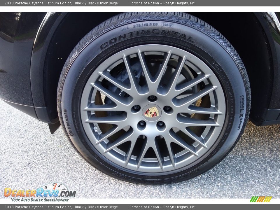 2018 Porsche Cayenne Platinum Edition Wheel Photo #9