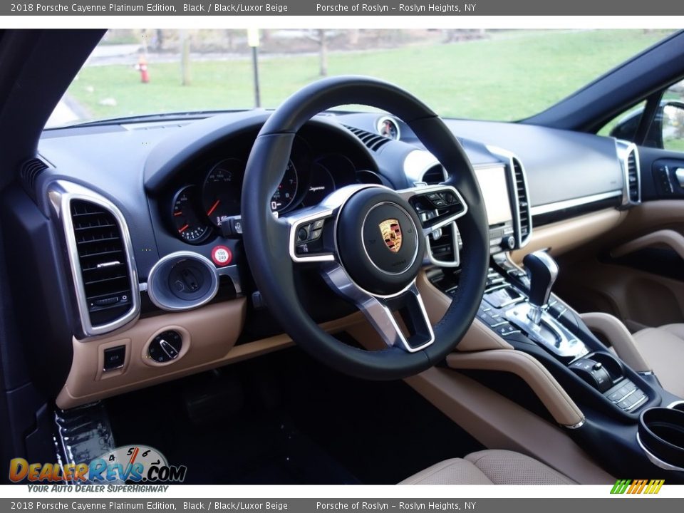 2018 Porsche Cayenne Platinum Edition Steering Wheel Photo #20