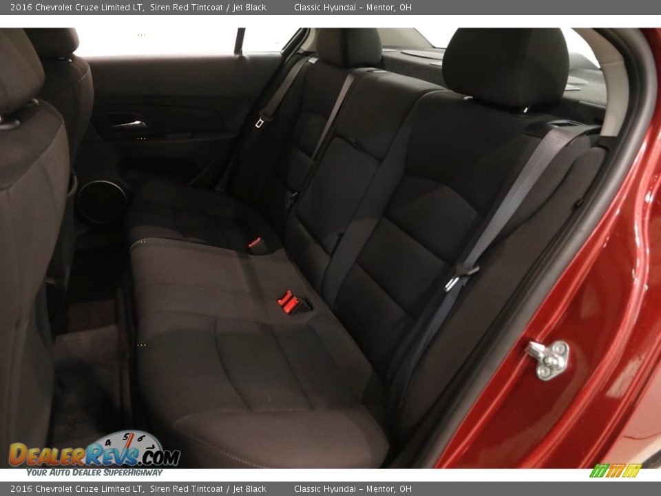 2016 Chevrolet Cruze Limited LT Siren Red Tintcoat / Jet Black Photo #16