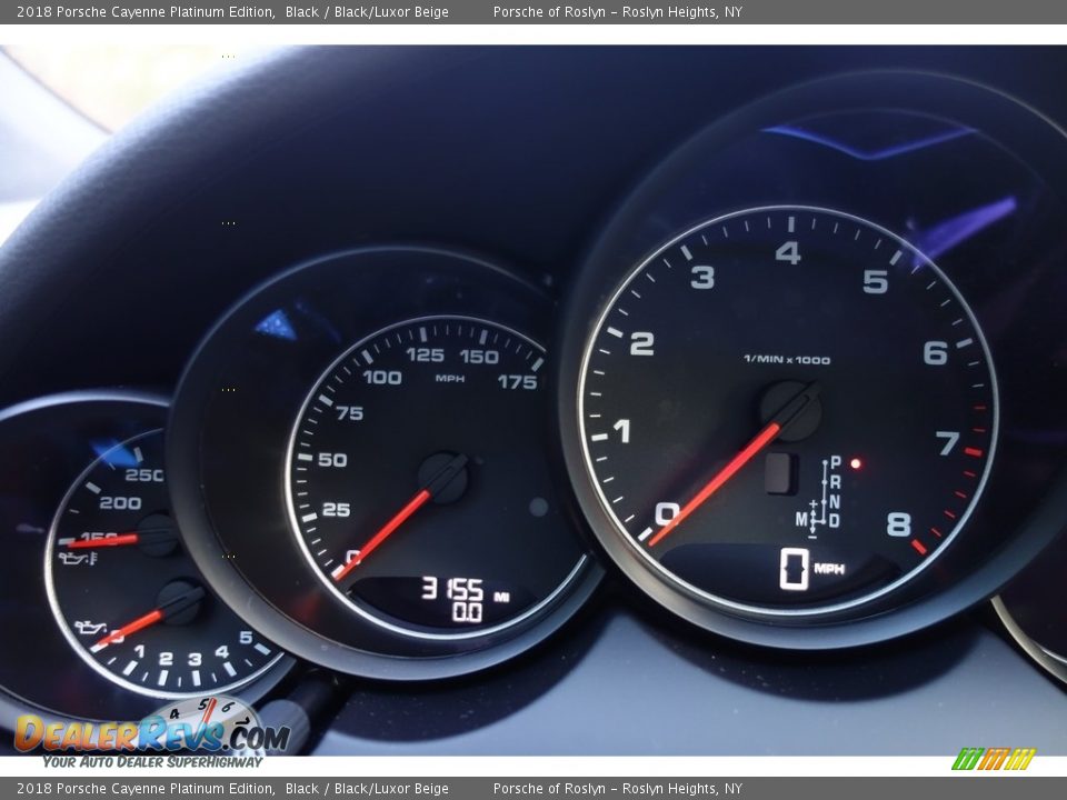 2018 Porsche Cayenne Platinum Edition Gauges Photo #21
