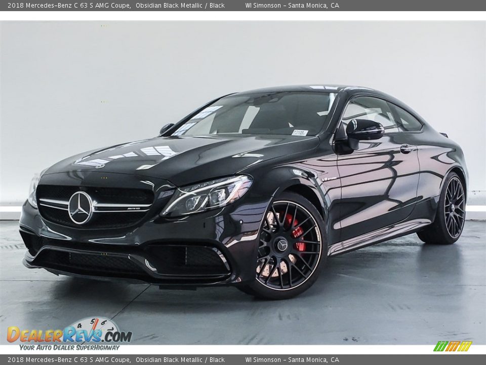 Front 3/4 View of 2018 Mercedes-Benz C 63 S AMG Coupe Photo #13