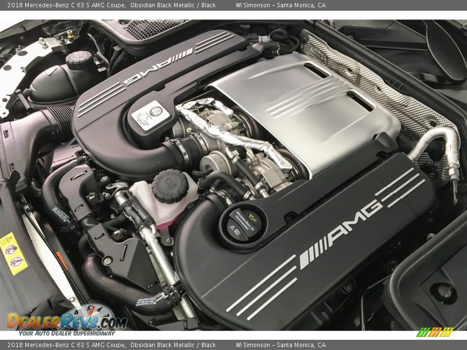 2018 Mercedes-Benz C 63 S AMG Coupe 4.0 Liter AMG biturbo DOHC 32-Valve VVT V8 Engine Photo #31