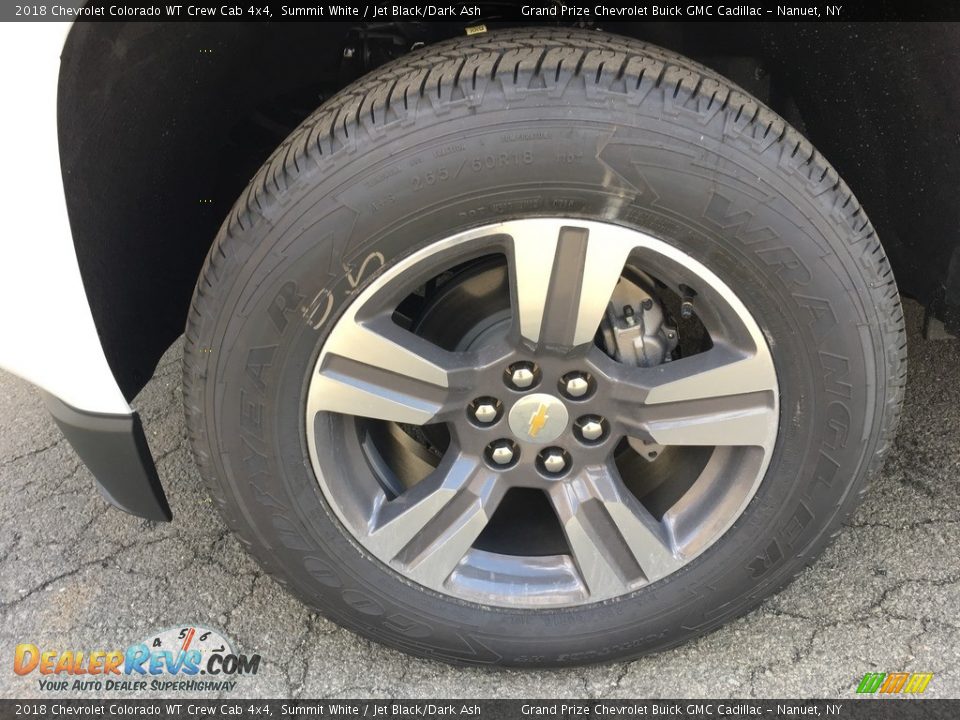 2018 Chevrolet Colorado WT Crew Cab 4x4 Summit White / Jet Black/Dark Ash Photo #10