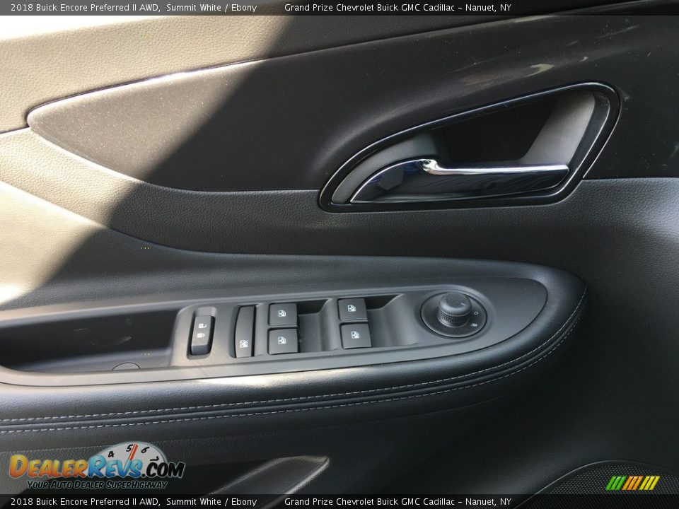 2018 Buick Encore Preferred II AWD Summit White / Ebony Photo #11