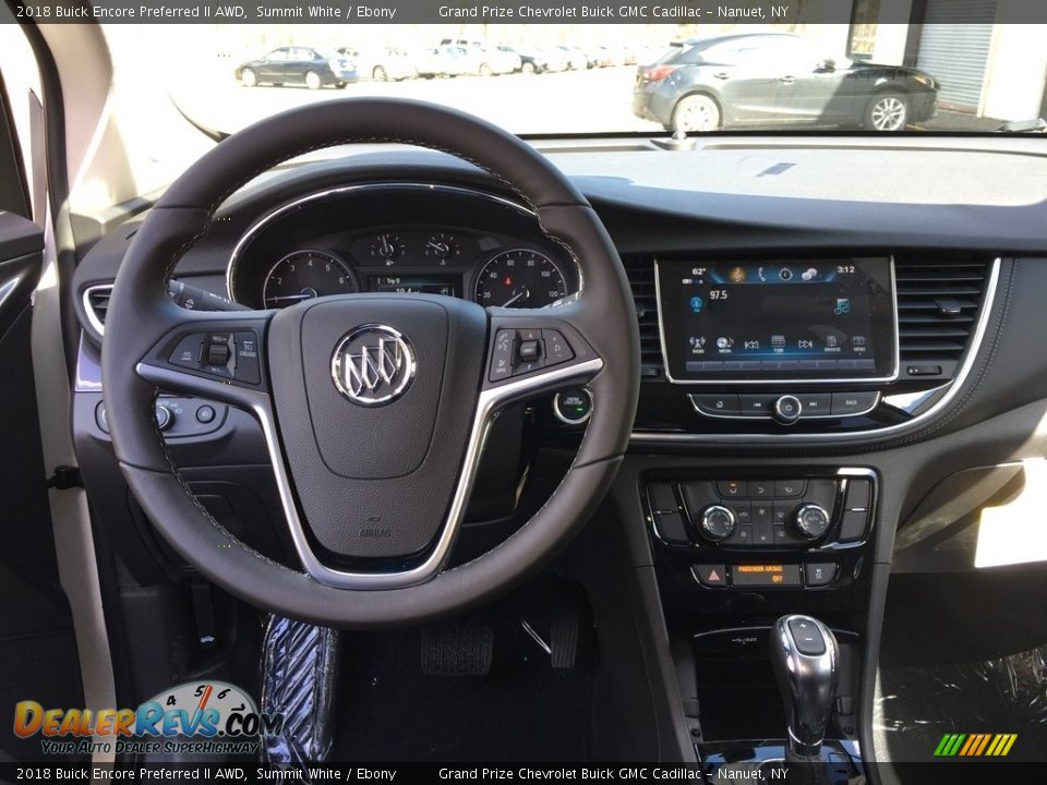 2018 Buick Encore Preferred II AWD Summit White / Ebony Photo #12