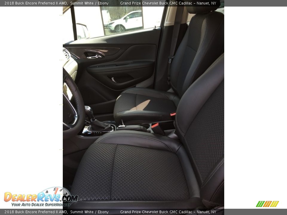 2018 Buick Encore Preferred II AWD Summit White / Ebony Photo #13