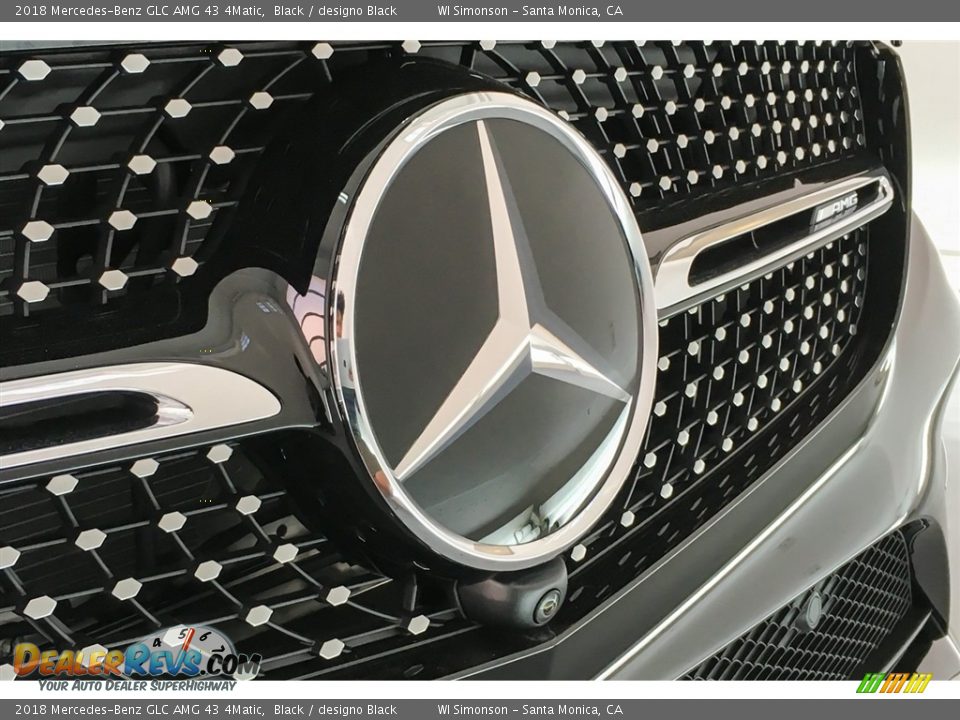 2018 Mercedes-Benz GLC AMG 43 4Matic Black / designo Black Photo #33