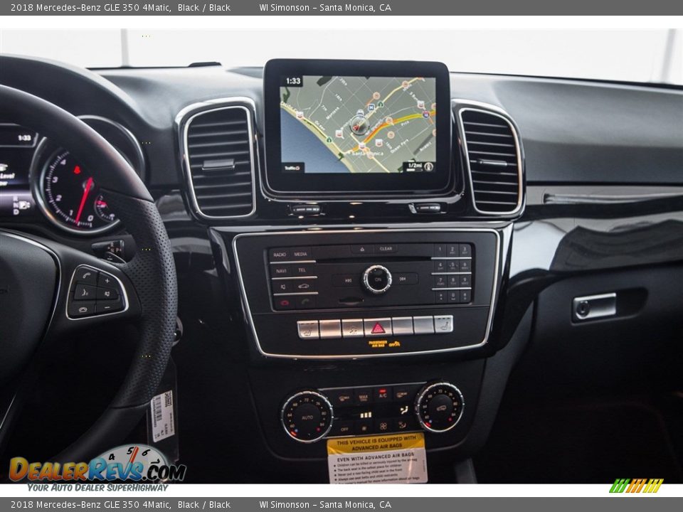 2018 Mercedes-Benz GLE 350 4Matic Black / Black Photo #5