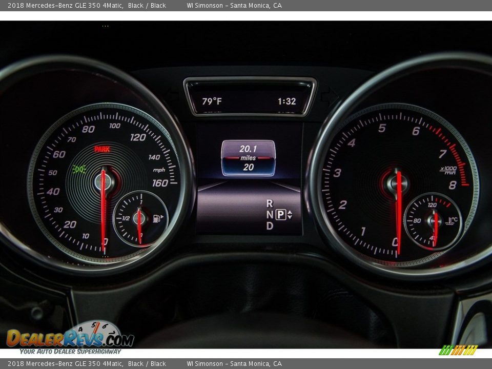 2018 Mercedes-Benz GLE 350 4Matic Black / Black Photo #7