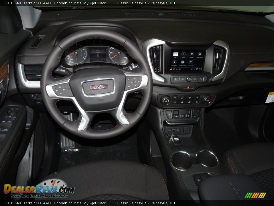 2018 GMC Terrain SLE AWD Coppertino Metallic / ­Jet Black Photo #8