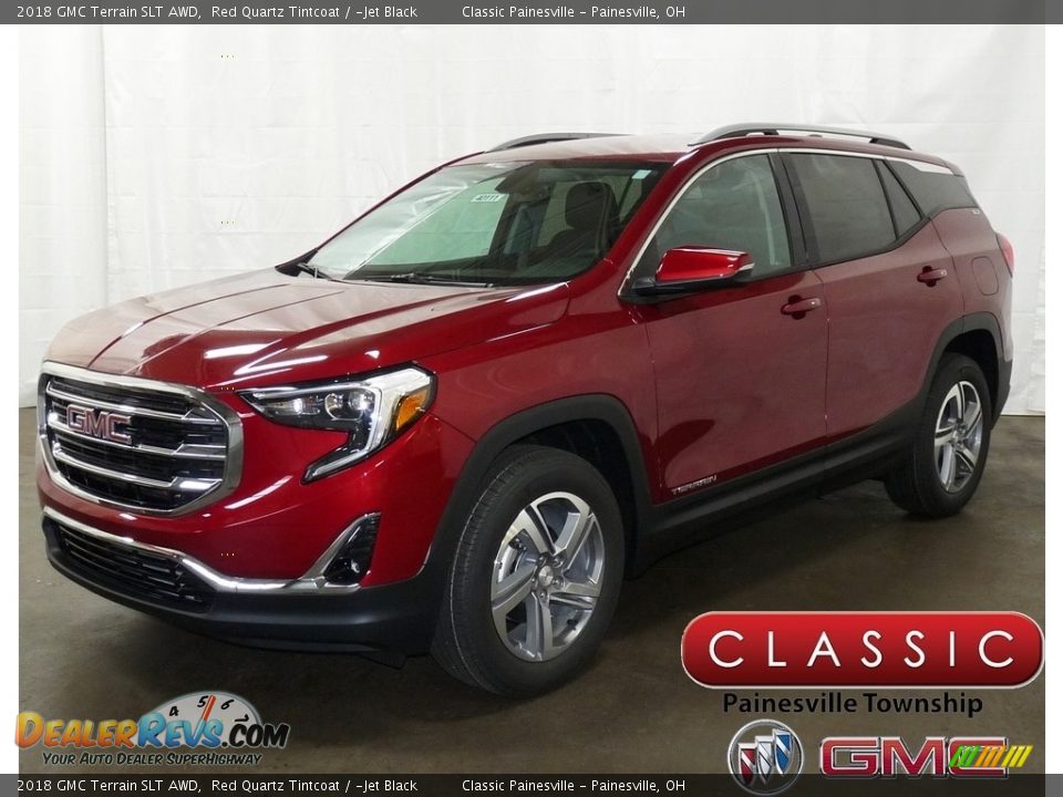 2018 GMC Terrain SLT AWD Red Quartz Tintcoat / ­Jet Black Photo #1