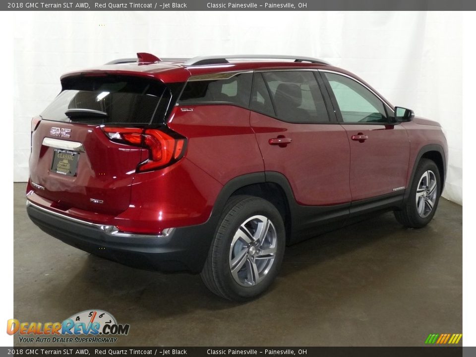 2018 GMC Terrain SLT AWD Red Quartz Tintcoat / ­Jet Black Photo #2