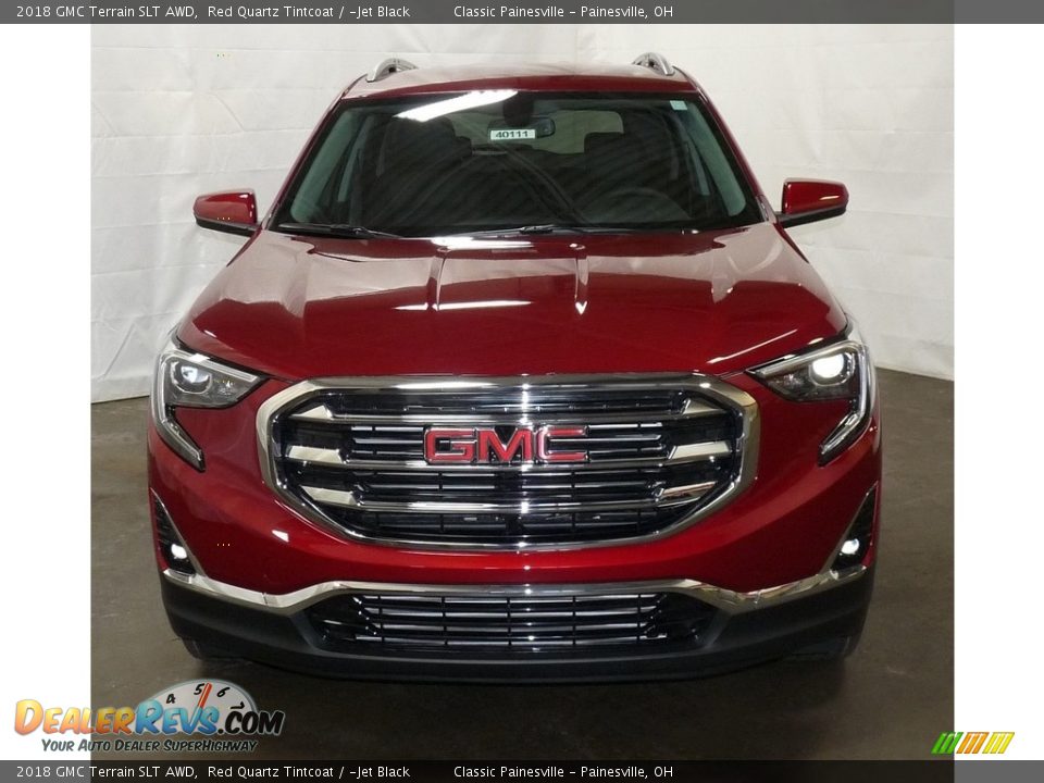 2018 GMC Terrain SLT AWD Red Quartz Tintcoat / ­Jet Black Photo #4