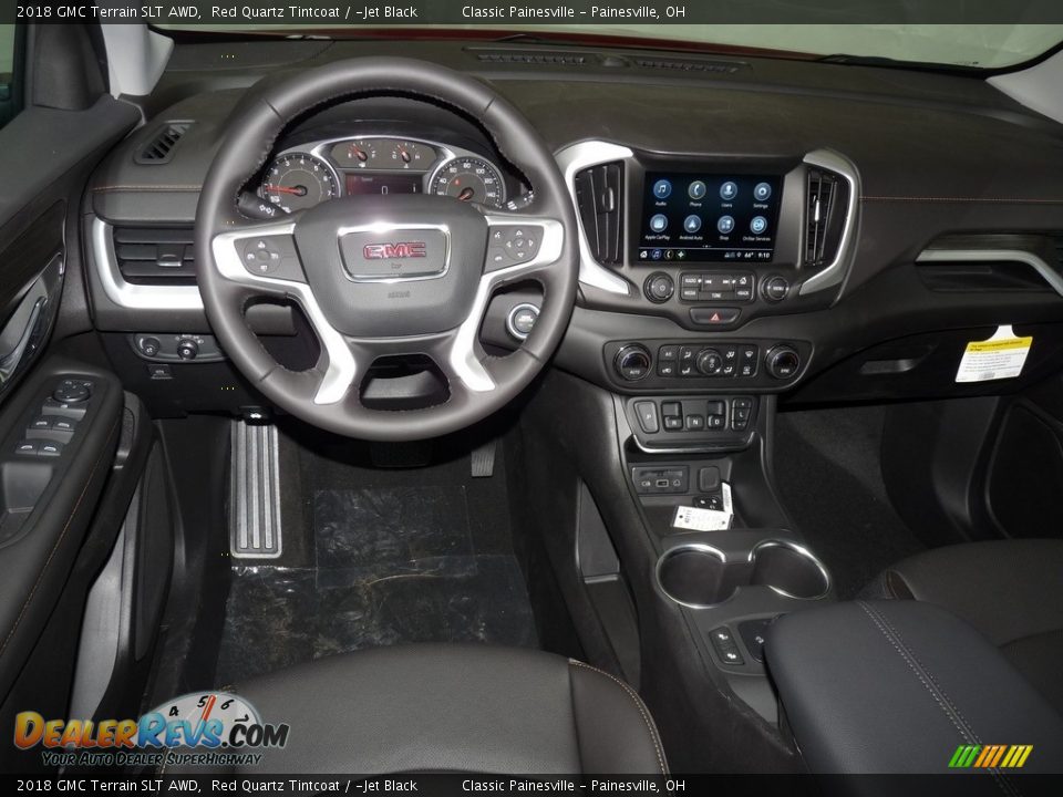 2018 GMC Terrain SLT AWD Red Quartz Tintcoat / ­Jet Black Photo #8
