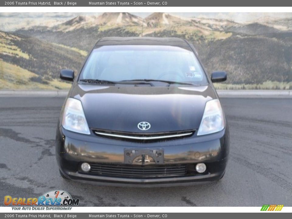 2006 Toyota Prius Hybrid Black / Beige Photo #2