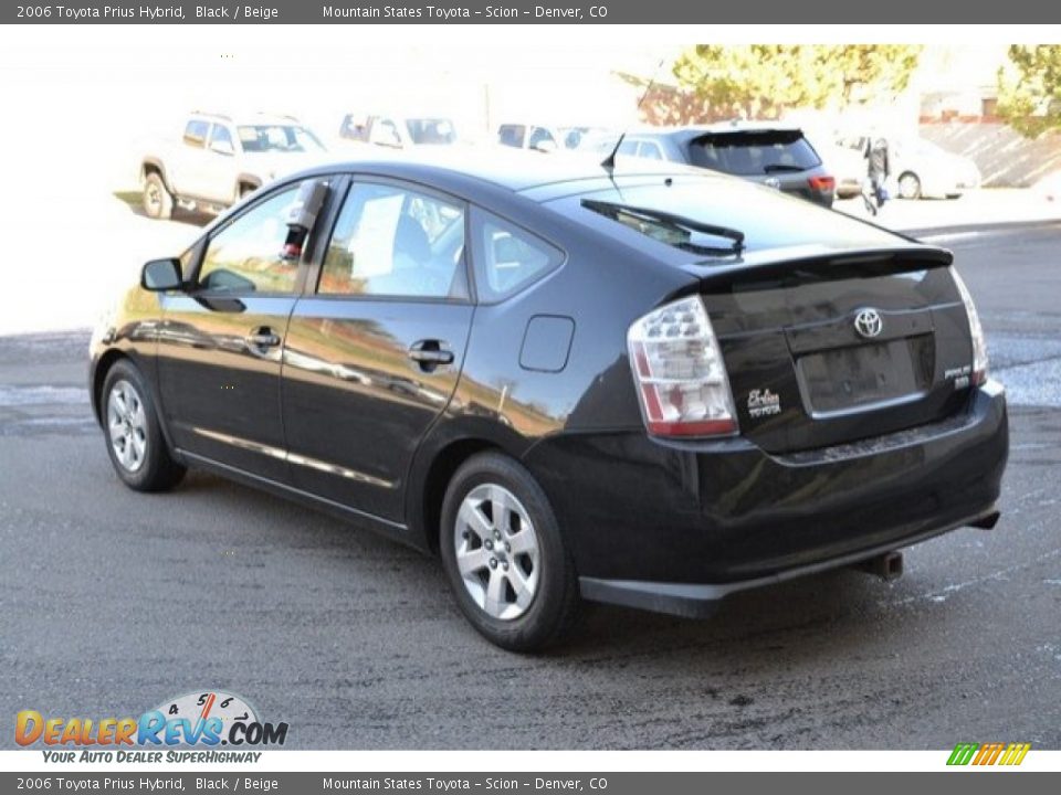 2006 Toyota Prius Hybrid Black / Beige Photo #5