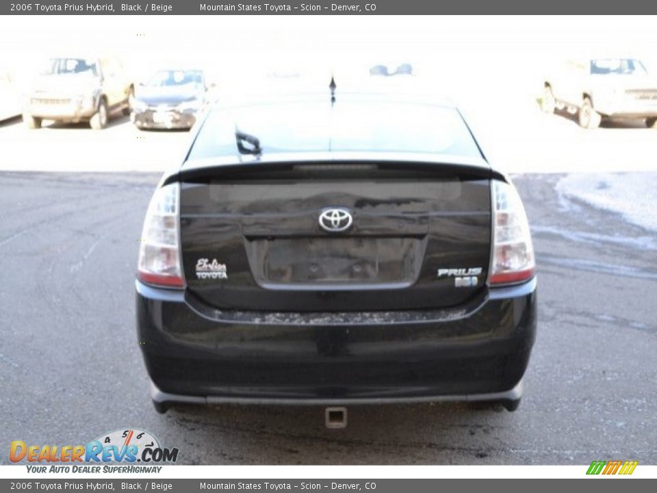 2006 Toyota Prius Hybrid Black / Beige Photo #6