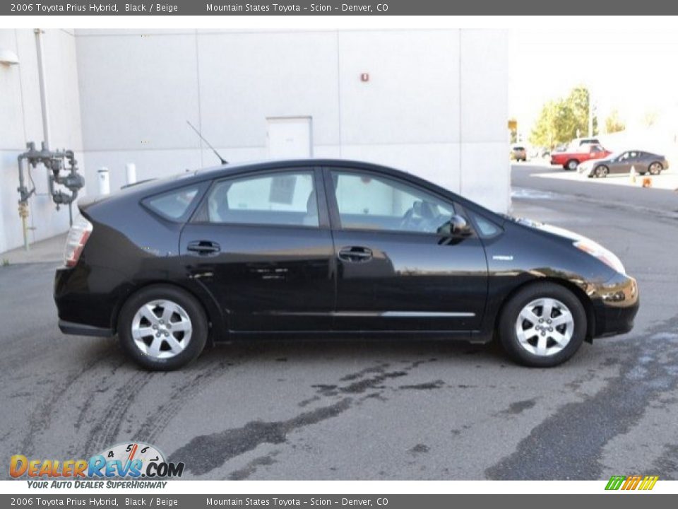 2006 Toyota Prius Hybrid Black / Beige Photo #8