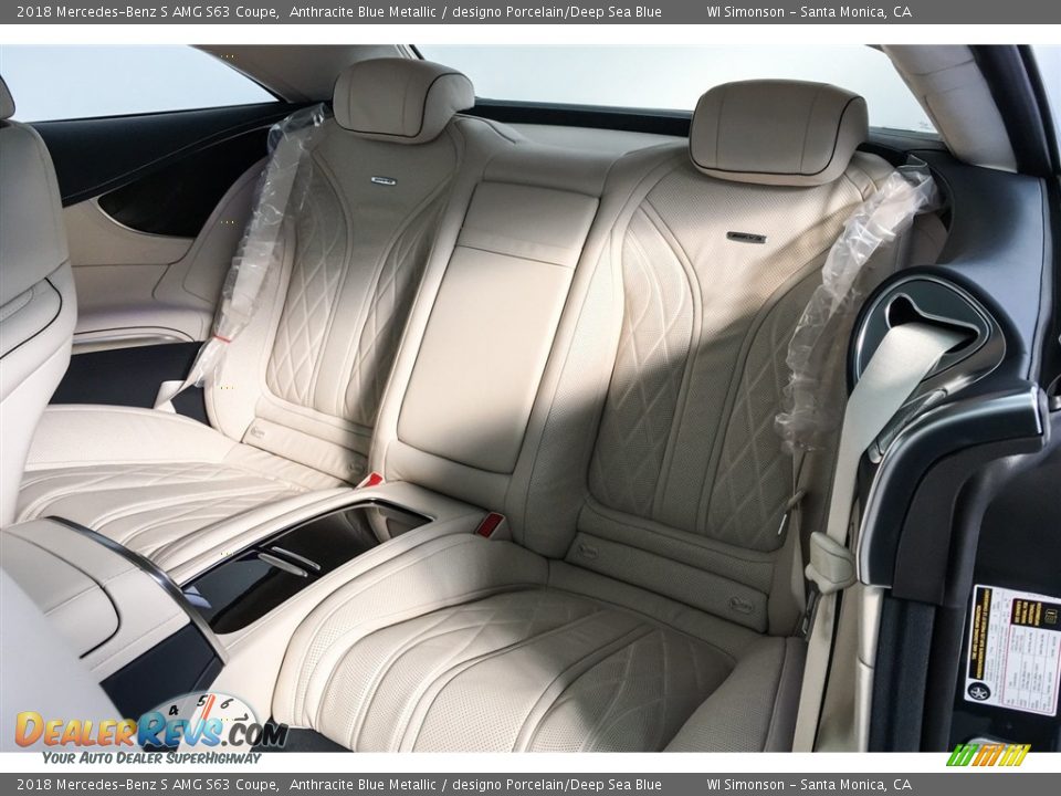 Rear Seat of 2018 Mercedes-Benz S AMG S63 Coupe Photo #17