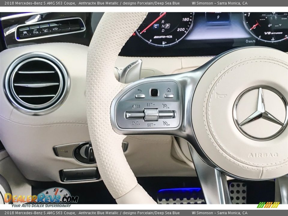 Controls of 2018 Mercedes-Benz S AMG S63 Coupe Photo #18