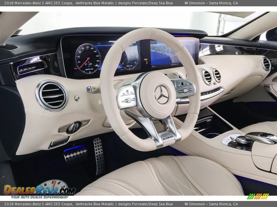 Dashboard of 2018 Mercedes-Benz S AMG S63 Coupe Photo #20
