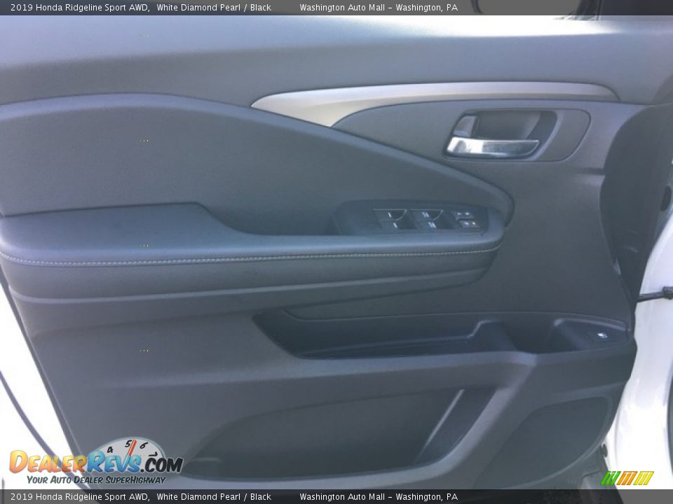 2019 Honda Ridgeline Sport AWD White Diamond Pearl / Black Photo #14