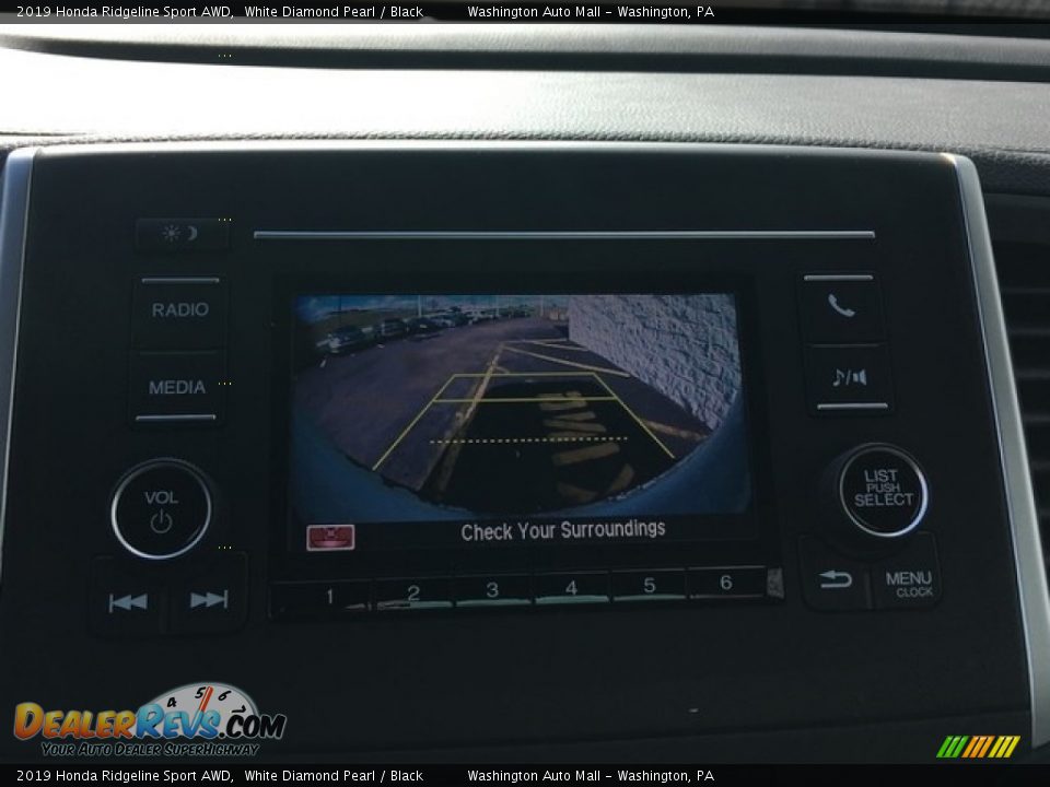 2019 Honda Ridgeline Sport AWD White Diamond Pearl / Black Photo #20
