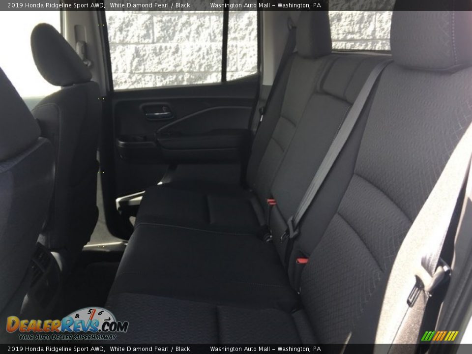 2019 Honda Ridgeline Sport AWD White Diamond Pearl / Black Photo #23