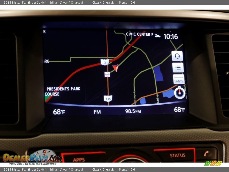 Navigation of 2018 Nissan Pathfinder SL 4x4 Photo #12