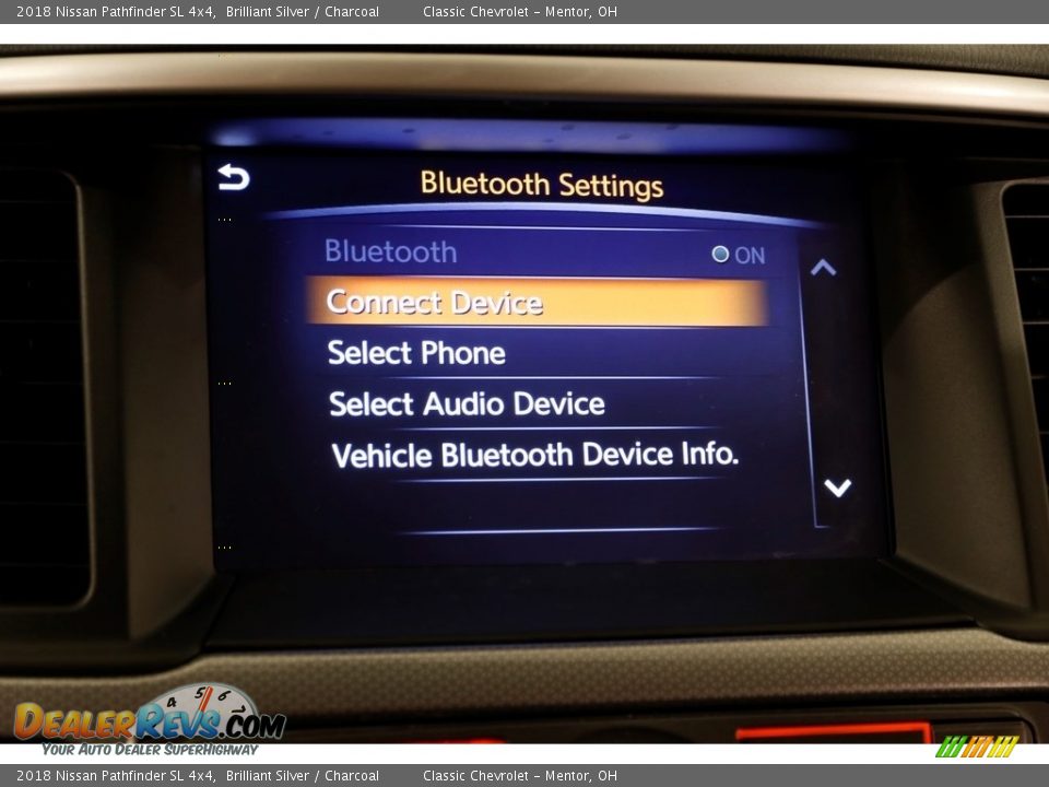 2018 Nissan Pathfinder SL 4x4 Brilliant Silver / Charcoal Photo #15