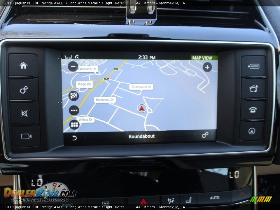 2018 Jaguar XE 30t Prestige AWD Yulong White Metallic / Light Oyster Photo #16