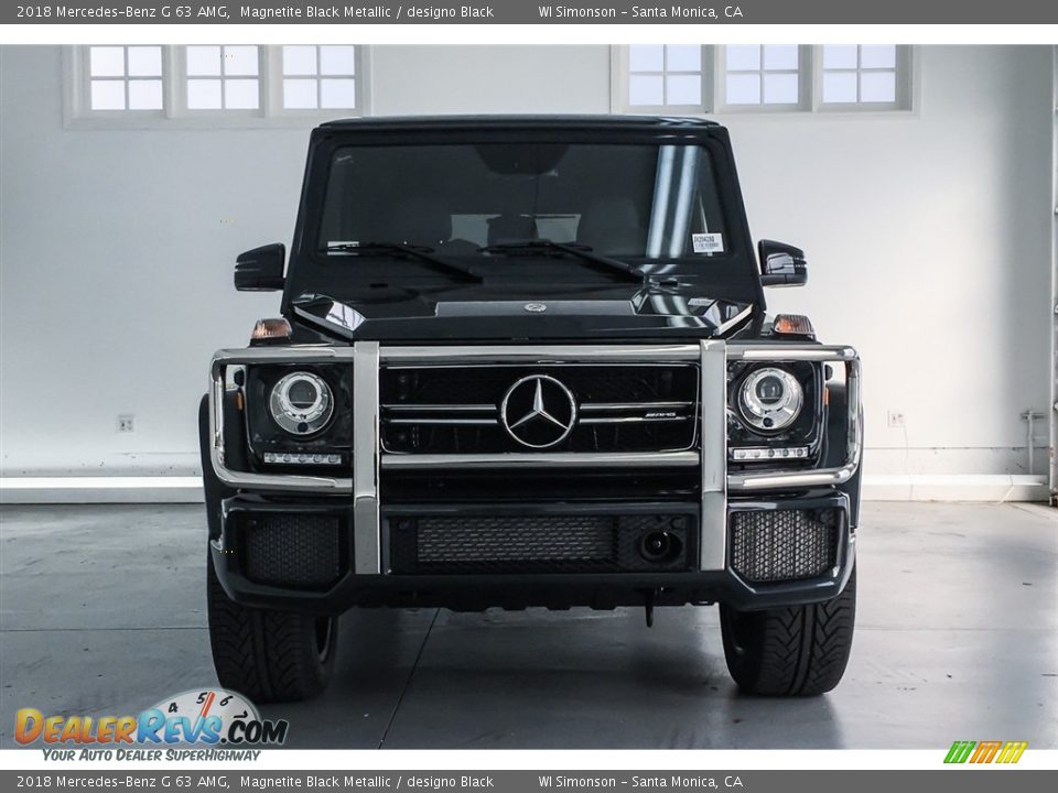 2018 Mercedes-Benz G 63 AMG Magnetite Black Metallic / designo Black Photo #2