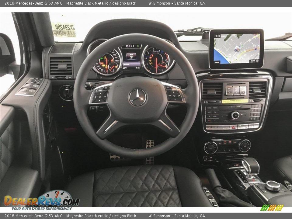 2018 Mercedes-Benz G 63 AMG Magnetite Black Metallic / designo Black Photo #4