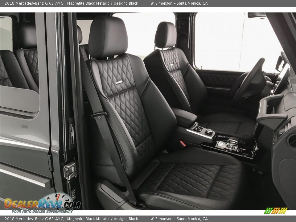 2018 Mercedes-Benz G 63 AMG Magnetite Black Metallic / designo Black Photo #6