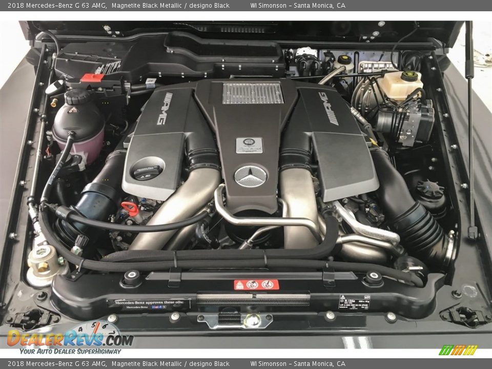2018 Mercedes-Benz G 63 AMG Magnetite Black Metallic / designo Black Photo #9