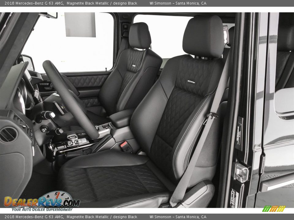 2018 Mercedes-Benz G 63 AMG Magnetite Black Metallic / designo Black Photo #14