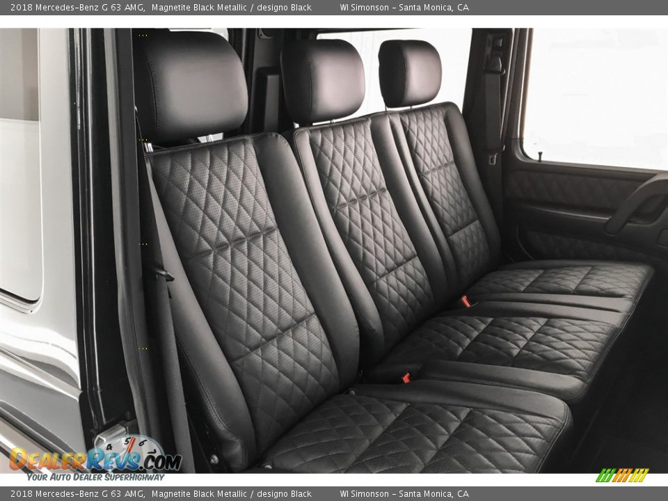 2018 Mercedes-Benz G 63 AMG Magnetite Black Metallic / designo Black Photo #15
