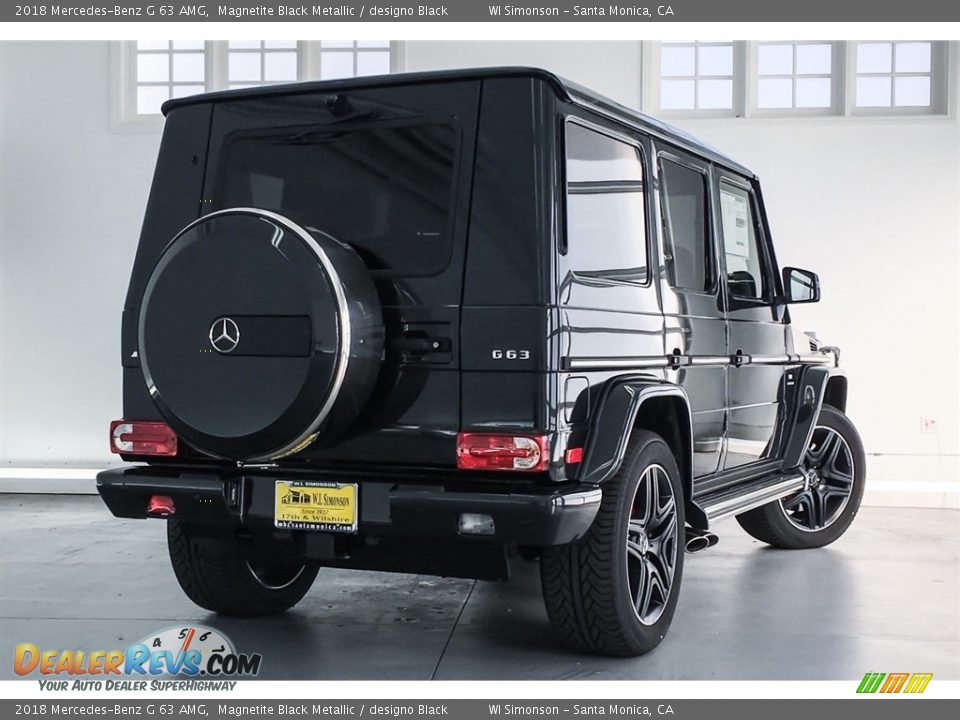 2018 Mercedes-Benz G 63 AMG Magnetite Black Metallic / designo Black Photo #16