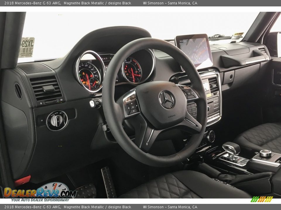 2018 Mercedes-Benz G 63 AMG Magnetite Black Metallic / designo Black Photo #20