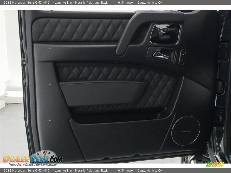 2018 Mercedes-Benz G 63 AMG Magnetite Black Metallic / designo Black Photo #24