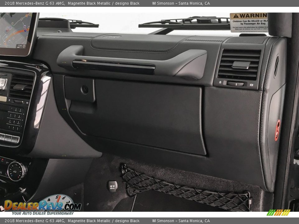 2018 Mercedes-Benz G 63 AMG Magnetite Black Metallic / designo Black Photo #27