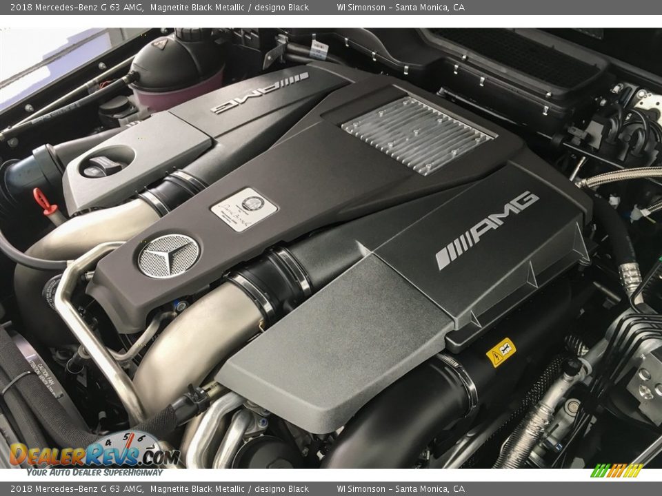 2018 Mercedes-Benz G 63 AMG Magnetite Black Metallic / designo Black Photo #31