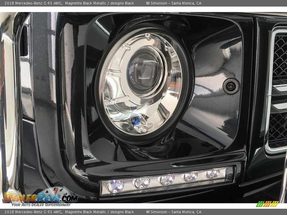 2018 Mercedes-Benz G 63 AMG Magnetite Black Metallic / designo Black Photo #32