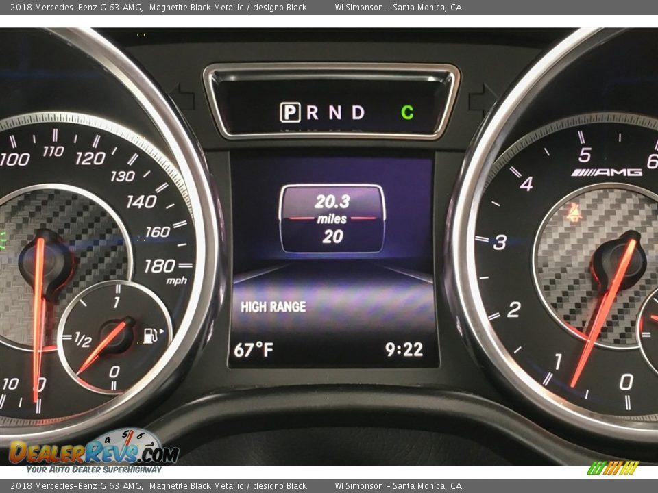 2018 Mercedes-Benz G 63 AMG Magnetite Black Metallic / designo Black Photo #34