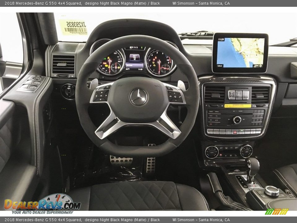 Controls of 2018 Mercedes-Benz G 550 4x4 Squared Photo #4