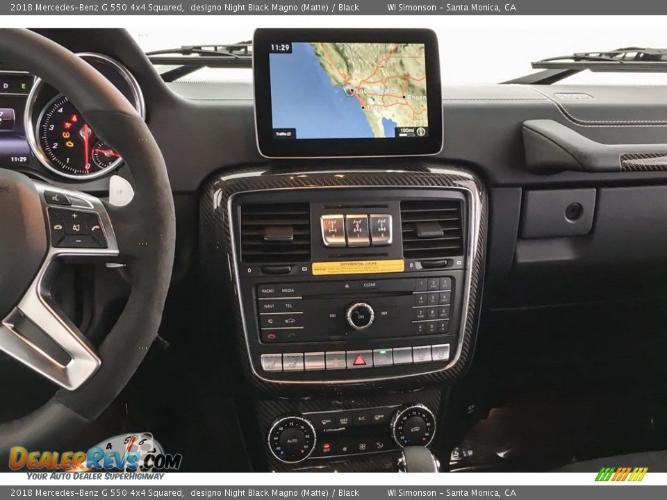 Controls of 2018 Mercedes-Benz G 550 4x4 Squared Photo #5