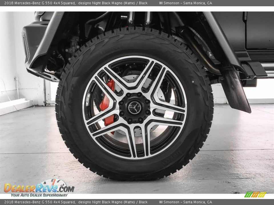 2018 Mercedes-Benz G 550 4x4 Squared Wheel Photo #8
