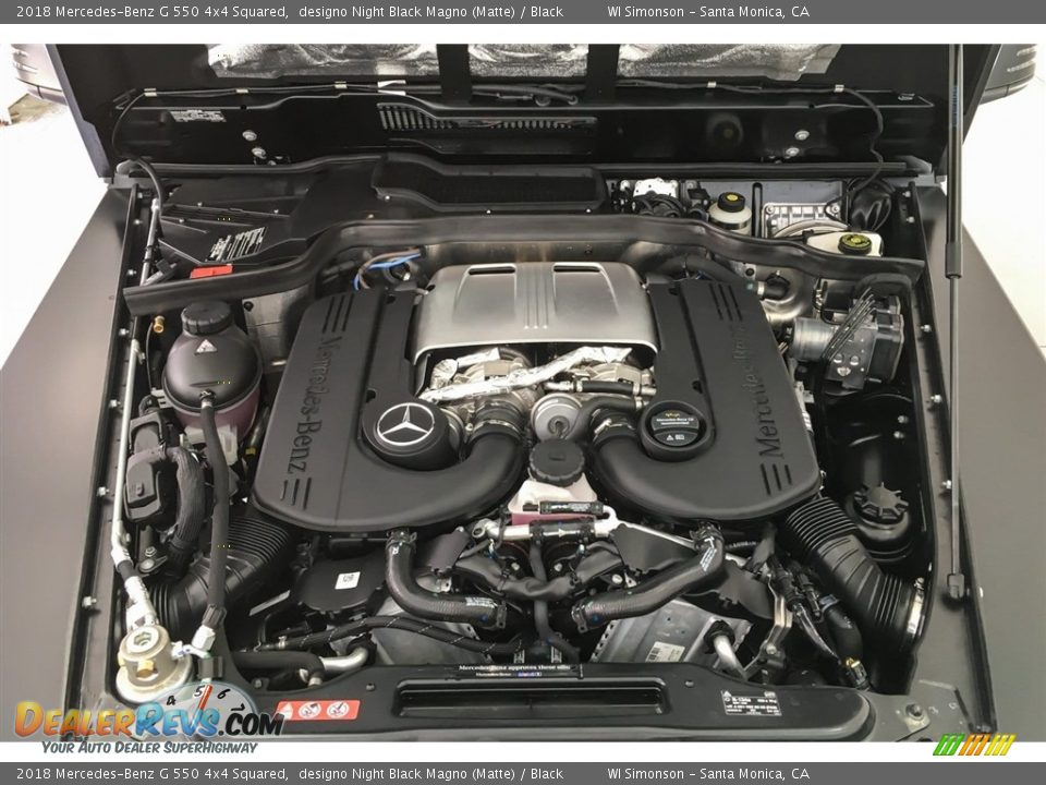 2018 Mercedes-Benz G 550 4x4 Squared 5.5 Liter AMG biturbo DOHC 32-Valve VVT V8 Engine Photo #9