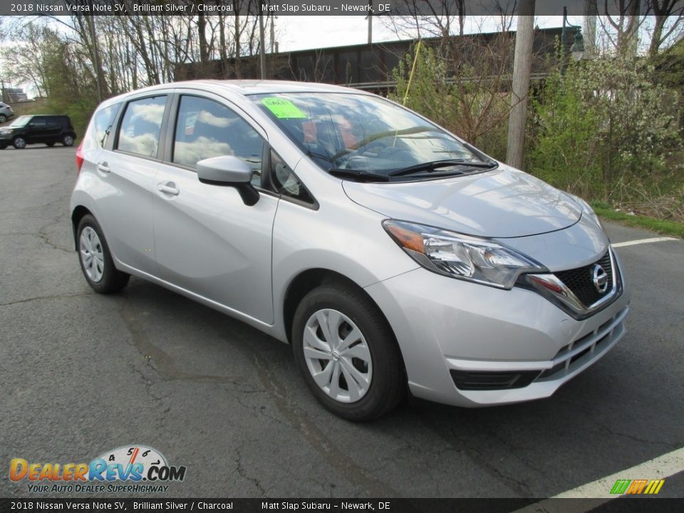 Brilliant Silver 2018 Nissan Versa Note SV Photo #4